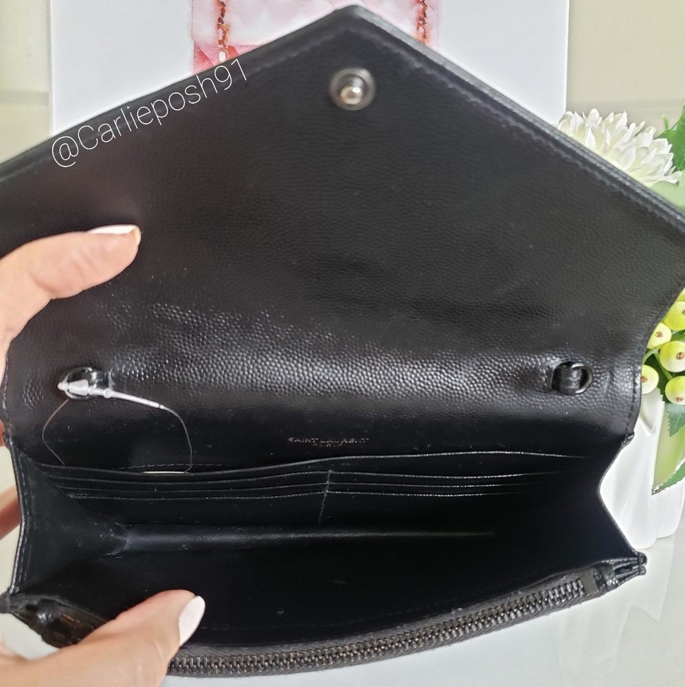 **SOLD** Authentic Pre-owned Yves Saint Laurent Envelope Cassandre - Picture 8 of 16